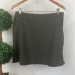 Patagonia Brown Athletic Sport Side Zip Mini Skort Skirt 8 Photo 1