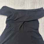 ASOS  Black Maxi Wrap Top Dress size 12 Photo 4