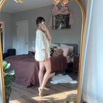 Love Shack Fancy gauze gold star popover top and skirt set Photo 2