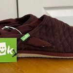 Sanuk  Yoga sling Cruz quilt sandals size 7 Photo 0