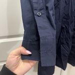 COS  Navy Blue Collared Shirt Dress Size 4 US Photo 4