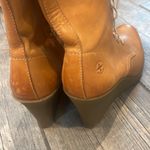 Dr. Martens Brown Leather Heeled Boots Photo 3