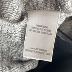 Rebecca Taylor Rebecca‎ Taylor Leather Long Sleeve Shirt Black Grey Size Small Photo 5