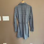 Roxy NWT Crazy Whisper Long Sleeve Shirt Dress S Photo 6