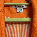 Peter Nygard Nygard Orange Linen Blend Blazer Sz 16 Photo 3