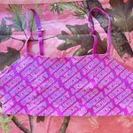Aeropostale y2k hot pink purple logo sports bra Photo 1
