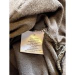 Pink republic  Women's Hooded Tunic Olive Green Striped Sleeve M Baseball Stretch Photo 2