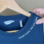 Peloton Navy Blue ELEVATE Pocket Crewneck Pullover Sweatshirt Womens Small soft Photo 6