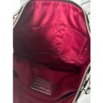 Coach Poppy Signature Hearts Glam Grey/ Black Canvas Large Tote Bag Photo 7