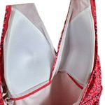 L.L.Bean UPF 50+ Nylon Pink Coral Blue Ruched Padded Halter Tankini Top Size 14 Photo 3