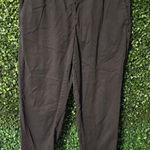 Everlane  Black Tapered Pull On Pants Sz 6 Photo 0