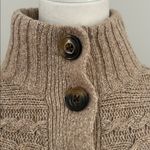 Old Navy Tan Cable Knit Short Sleeved Cardigan sz Xs-M Photo 1