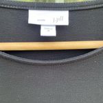 J.Jill  Ponte Knit Dress Black Size Medium Work Office Modest Long Sleeve EUC Photo 4