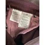 AG Adriano Goldschmied Jeans Womens Red Coated The Legging Super Skinny Ankle 27 Photo 6