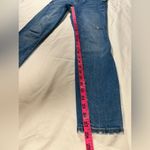 ZARA Medium Wash Mid Rise Skinny Jeans in Azure Blue Photo 8