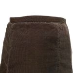 Dress Barn Skirt Corduroy Brown Embroidery Size 14 Midi Length Side Zipper Photo 9