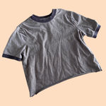 Urban Pipeline vintage y2k brown cropped baby doll t shirt with darker brown detailing 🔥 Photo 0