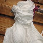 Mac Duggal NWT  ROSETTE ONE SHOULDER TEA LENGTH DRESS Photo 8