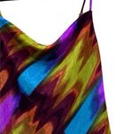 Urban Outfitters Mallory Velvet Printed Cowl Neck Tank Mini Slip Dress Medium Photo 1