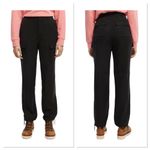Scotch & Soda ‎ LARA HIGH RISE STRAIGHT LEG CARGO PANT IN BLACK SIZE MEDIUM NWT Photo 1