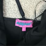 Edikted ‎ Lou Beaded Crossover Corset Top Black L Photo 4