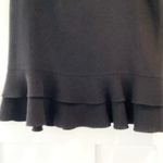 200. Louben black tulip hem lace skirt Size 8 Photo 3