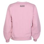 Ganni  Software Puff Sleeve Sweet Lilac Rose Pink Sweatshirt Photo 9