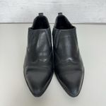 Zodiac Vtg Dazey Black Ankle Boots Pointed Toe Women's Sz 7.5 M Western Boho Photo 4