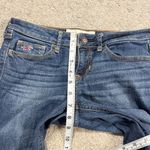 Hollister Women’s Y2K Low Rise Boot Cut Jeans Embroidered in Medium Wash 26X33 Photo 10