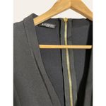 Balmain Black Paisley Lace Long Sleeve Corset Mini Dress Size 6 Photo 4