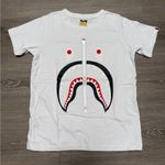 white BAPE shark t Photo 0