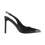 Shoedazzle Alexiah Slingback Pump in Black, Size 10​​​ Black Photo 1