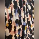 Beach Lunch Lounge Watercolor Button Up Long Sleeve Viscose Top Photo 2