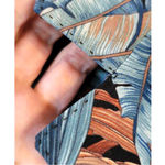 Salvatore Ferragamo Ferragamo Azure Womens Floral Printed Short Sleeve Mohair Blend Blazer 40 NWOT Photo 8