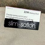 Multiples NWT Slim-Sation By Multiple Khaki Pull-on Walking Shorts 22W Photo 8