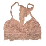 Victoria Secret Pink Sport Velvet Sports Bra Bralette Plum Purple Size L Photo 2