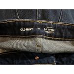 Old Navy  Womens OG Loose High Rise Jeans Size 12R Dark Wash Secret Smooth Pocket Photo 5