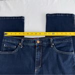 Gloria Vanderbilt  Amanda Dark Wash Two-Tone Stitching Jeans Size 12P Photo 6