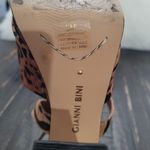 Gianni Bini  Animal Print Ankle Strap Platform Heels Women's Size 8 Photo 6