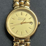 Tiffany & Co. Portfolio women’s vintage unique gold plated watch one size Photo 0