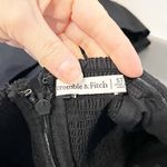 Abercrombie & Fitch Abercrombie Strapless Emerson Poplin Midi Dress Black Small Tall Photo 2