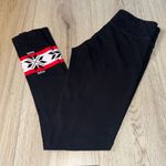 PINK - Victoria's Secret  Black and Red Leggings tights Photo 0