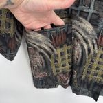 Vintage 80s Kensington Square Blazer Womens XL Black Grunge Dark Romantic Photo 3