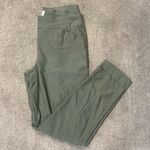 Chico's So Slimming By Chico’s Green Pull On Pants Size 2 (L) Photo 0