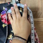 Women’s la robe Floral boutique Black midi shirt size s Photo 2