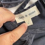 Cloth & Stone Anthropologie  large grey tie back tank top  $45 Photo 1