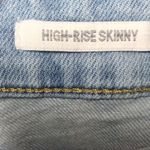 True Craft High Rise Skinny Jeans Button Fly Distressed 22W Photo 5