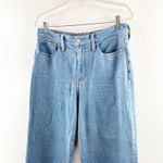 J.Crew Slim High Rise Wide Leg Jeans Light Indigo Wash Blue 30 / 10 Photo 6