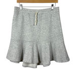 Anthropologie Dolan Left Coast French Terry Swing Skirt Grey Size L Photo 0