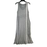 Free Fly Bamboo Heritage Midi Dress M Heather Flint Gray Cotton Bamboo Pockets Size M Photo 8